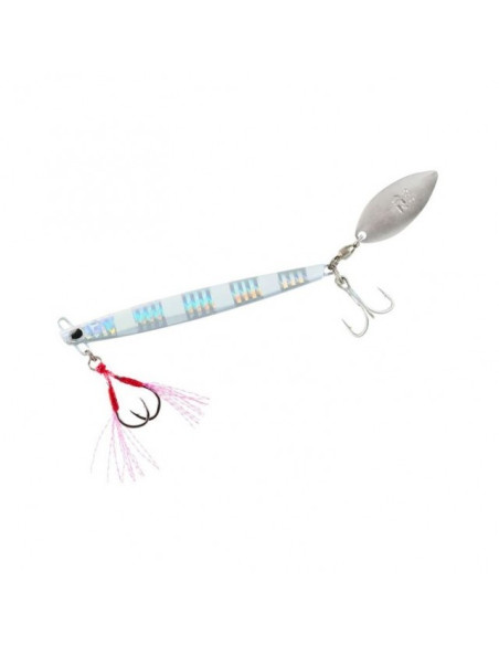 Daiwa Samurai Spin Jig 50g PH Zebra Glow